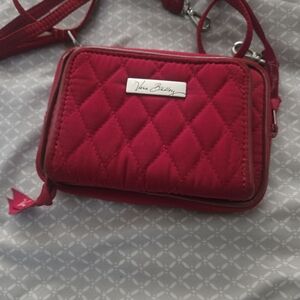 Vera Bradley Red Quilted Women's Bag